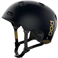 POC Crane MIPS Fabio Wimber Uranium Black Matt / Gold - Bike Helmet