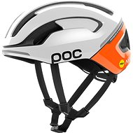 POC Omne Beacon MIPS Fluorescent Orange AVIP/Hydrogen White - Bike Helmet