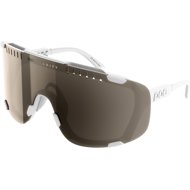 POC Devour Hydrogen White/Clarity Trail /Partly Sunny Silver One - Cycling Glasses