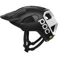 POC Cularis Uranium Black Matt/Hydrogen White w. LRG logo - Bike Helmet