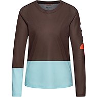 POC W' s Motion Air L/S Jersey Bronzite Brown/Lazurite Blue LRG - Cycling Jersey