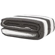 SHUMEE Tent carpet anthracite and white 400 × 800 cm HDPE - Tent Carpet