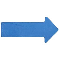 Merco Multipack 10 pcs Arrow floor marker blue - Training Aid