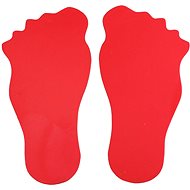 Merco Multipack 8 pairs floor marker red - Training Aid