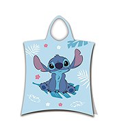 Jerry Fabrics Beach towel poncho 50 × 115 cm, Lilo and Stitch Blue - Towel Poncho