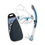 Cressi Penta Alpha Ultra Dry transp./modrá - Diving Set