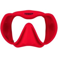 X-DEEP Maska Frameless červená - Diving Mask