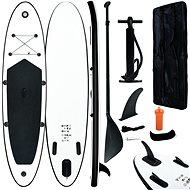SHUMEE Inflatable SUP paddleboard black - white - Paddleboard