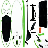 SHUMEE Inflatable SUP paddleboard green - white 300 - Paddleboard