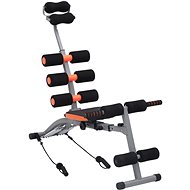 SHUMEE L-shaped abdominal muscle exerciser with elastic straps - Fitness Bench