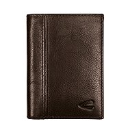 Camel Active Pine leather card case dark brown - Payment Card Case