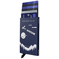 Pularys Document case Aviator blue, aluminium - Document Holder