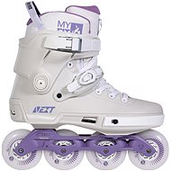 Powerslide Next Gray 80 Trinity, size EU 48-49 - Roller Skates