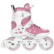 Powerslide Phuzion Argon Rose 100 Trinity size 40 EU / 256 mm - Roller Skates