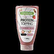 Powerlogy Protein Topping Strawberry Cream 250 g - Syrup