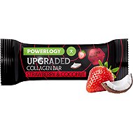 Powerlogy Upgraded Collagen Bar Strawberry 50 g - Protein Bar