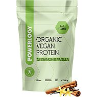 Powerlogy Organic Vegan Protein Cinnamon and Vanilla 500 g - Protein