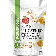 Powerlogy Honey Strawberry Granola 350 g - Granola