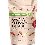 Powerlogy Organic Cinnamon Oatmeal 350 g - Oatmeal