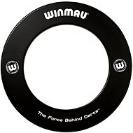 Winmau target protection with logo, black - Dartboard Catch Ring