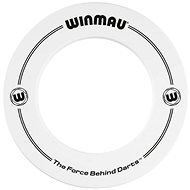 Winmau target protection with logo, white - Dartboard Catch Ring
