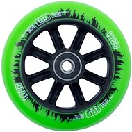 Longway Wheel Tyro Nylon Core 100 mm Green/Black Flame - Scooter Wheels