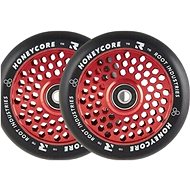 Root Industries Honeycore Black Wheels 110 mm 2 pcs Red - Scooter Wheels