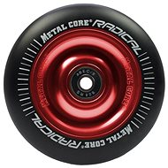 Metal Core Radical 110 mm wheel Black/Red - Scooter Wheels