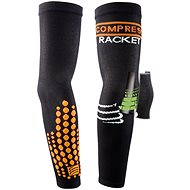 COMPRESSPORT Elbow Silicon Armforce, black/orange - Sleeves