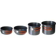 Campgo Cookware 4pcs Set Alu - Camping Utensils
