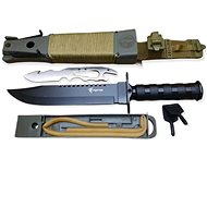 Pronett Vojenský taktický nůž na přežití 35,5 cm s pouzdrem - Nůž
