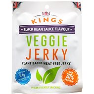 Kings Veggie Jerky Black Bean 16x25g - Dried Meat
