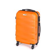 ABS29 Suitcase on wheels, small, orange - Suitcase