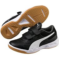 PUMA Tenaz V Jr, Black/White, EU 38/240mm - Indoor Shoes