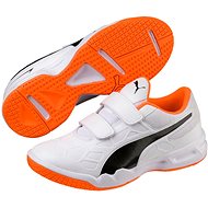 PUMA Tenaz V Jr, White/Black, EU 37/230mm - Indoor Shoes