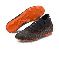 PUMA FUTURE 6.2 NETFIT FG AG EVO, Black/Orange, EU 42.5/275mm - Football Boots