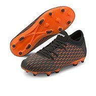PUMA FUTURE 6.4 FG AG Jr, Black/Orange, EU 34.5/210mm - Football Boots