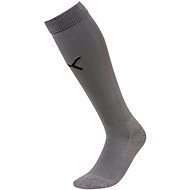 PUMA Team LIGA Socks CORE, Grey/Black, size 35-38 (1 pair) - Football Stockings