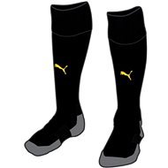 PUMA Team LIGA Socks CORE čierne/žlté veľ. 47 – 49 (1 pár) - Štucne