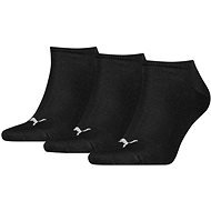 Puma Sneaker Plain 3P čierne, veľ. 35 – 38 - Ponožky