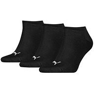 Puma Sneaker Plain 3P, Black - Socks
