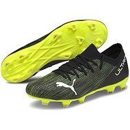 Puma Ultra 3.2 FG AG, Black/Yellow - Football Boots