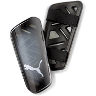 PUMA Ultra Light Strap black / gray size M - Football Shin Guards