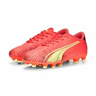 PUMA ULTRA PLAY FG/AG Jr Fiery Coral-Fizzy Li - Football Boots