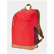 PUMA_PUMA Buzz Backpack červený - Športový batoh