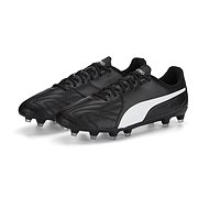 PUMA KING Hero 21 FG, Black/White, size EU 46.5/305mm - Football Boots