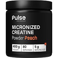 Pulse Performance Micronized Creatine Powder Peach 400 g - Creatine