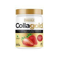 PureGold CollaGold + kyselina hyalurónová 300 g, jahodové daiquiri - Kĺbová výživa