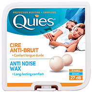 Quies Natural Wax Ear Plugs 8 Pairs - Hearing Protection