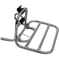 The Front Carrier for the RACCEWAY CENTURY Electric Motorcycle, Chrome - Carrier